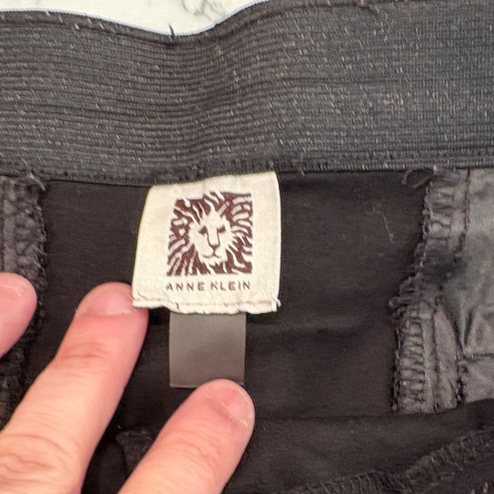 Anne Klein Black Women's Trousers - Picture 3 of 5